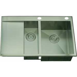 Мойка кухонная ZorG inox 780x510 (x-5178-2-r)