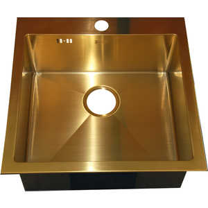 Мойка кухонная ZorG inox (SZR-51 gold)