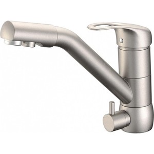 Смеситель для кухни ZorG GraniT Clean water ZR 400 KF-12 алюметаллик