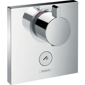 Термостат для душа Hansgrohe Showerselect встроенный с запорным вентилем highflow (15761000)