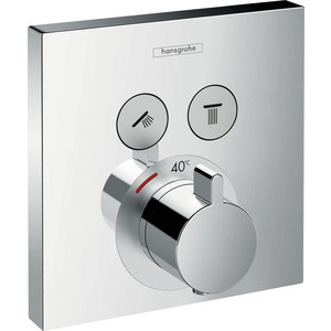 Термостат для ванны Hansgrohe Showerselect встроенный с переключателем (15763000)