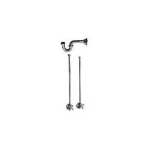 Сифон Devon Devon для раковины 2 крана с трубками подвода хром (DUHL162CR)