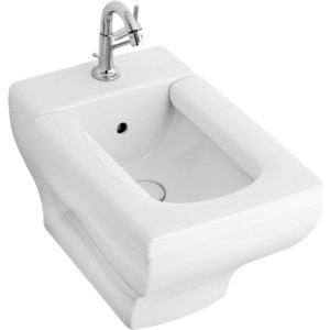 Биде Villeroy Boch La belle plus подвесное с керамической вставкой (5427 00R2)