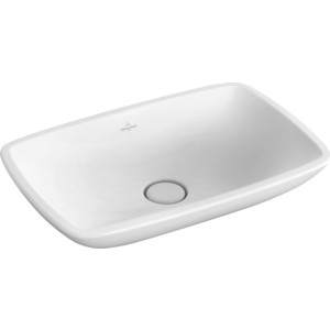 Раковина Villeroy Boch Loop and friends накладная 58.5х38 см с керамической вставкой(5154 0001)