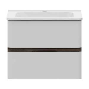 Тумба под раковину Am.Pm Bliss D 60 подвесная ящики белый глянец (M55FHX0601WG)