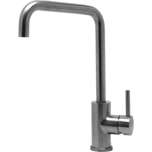 Смеситель для кухни Lemark Эксперт с поворотным изливом сталь (LM5077S)