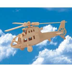 Wooden Toys Модель деревянная сборная "Боевой вертолет" HA201