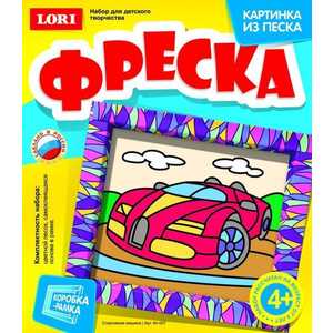 Фреска Lori Картина из песка "Спортивная машина" Кп-007