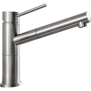 Смеситель Blanco Alta-s compact полированная сталь (517182)