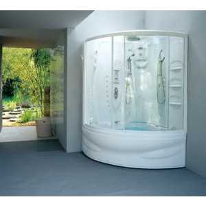 Душевая кабина Jacuzzi Flexa twin elt11, 140х140х228 см, с дезинфекцией (9H48-098A)