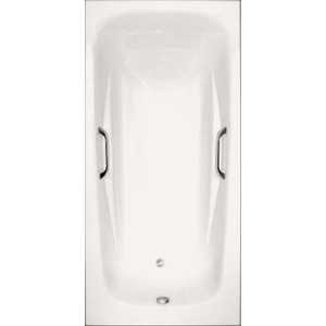 Чугунная ванна Oxame Orbe 170x80, с ножками, с отв. для ручек