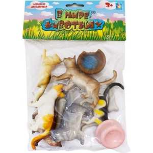 Фигурки 1Toy "В мире животных "Кошки" (10 штук) Т53851