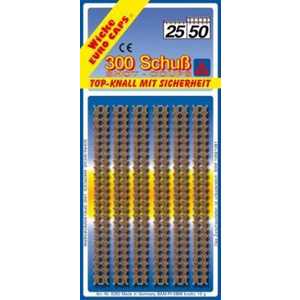 Пистоны Sohni Wicke 25/50-зарядные Strip, 300 штук 0282S