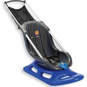 Санки KHW "Snow Baby Fun" (синий) с ручкой 29522/29520