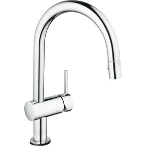 Смеситель для кухни Grohe Minta touch сенсорный с выдвижным изливом (31358000) смеситель для кухни grohe minta с выдвижным изливом 32168000