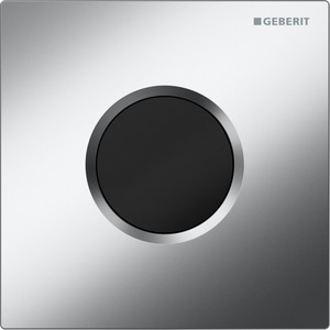 Привод бесконтактного смыва Geberit Sigma 01 HyTronic для писсуара, матовый хром (116.021.46.5)