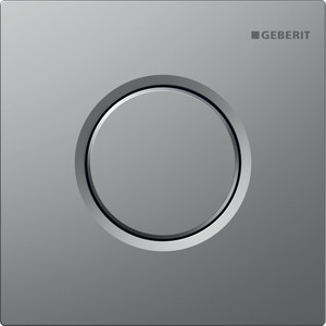 Ручной пневмопривод смыва Geberit Sigma 01 для писсуара, хром матовый (116.011.46.5)