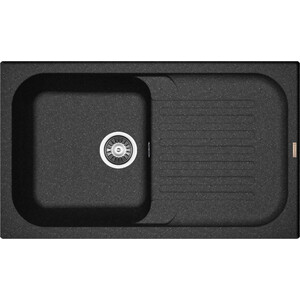 Мойка кухонная Florentina Арона 860 черный FG (20.225.D0860.102)