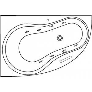 Акриловая ванна Ideal Standard Aqua 150х100 (K637501)