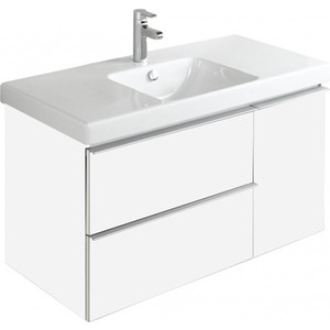 Тумба Jacob Delafon Odeon up для рак E4731 102x48.5x53 белый блест ламинат (EB891-N18)