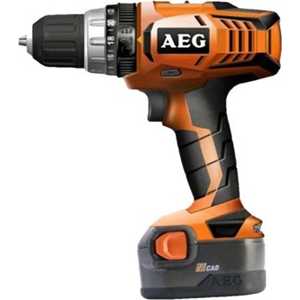 Аккумуляторная ударная дрель-шуруповерт AEG BSB 14G2 NC-142C (431989)