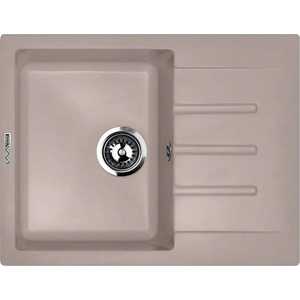 Мойка кухонная Lava L1 650х500 чёрный металлик (L1LAV)