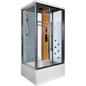 Душевая кабина Edelform Quadro 80х120х220 см правая бежевая белые стенки (EF-2304)