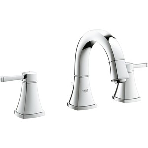 Смеситель для раковины Grohe Grandera на 3 отверстия 184 мм DN15 (20417000)