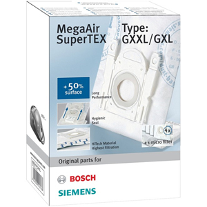 Аксессуар Bosch BBZ 41FG XXL Мешки для пылесосов Bosch-Siemens (Тип G XXL / G XL)
