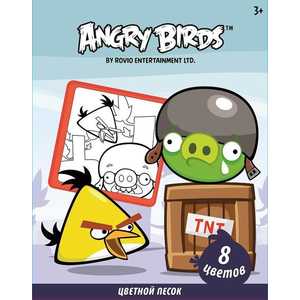Angry Birds Набор для творчества. Цветной песок 84954
