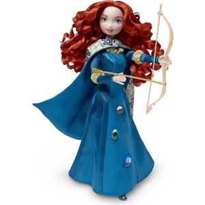 Disney Princess Кукла Принцесса Мерида с луком. Храбрая сердцем' (Merida) в наборе с аксессуарами X4005