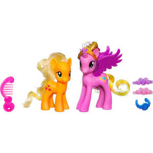 My Little Pony Принцесса с подругой Эпплджек и принцесса Каденс серия Кристальная империя a2658/ ha2004