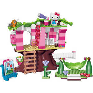 Mega Bloks Набор Hello Kitty Домик на дереве 10931