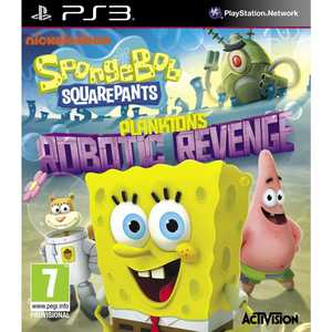 Игра для PS3 SpongeBob SquarePants: Plankton's Robotic Revenge (PS3, английская версия)
