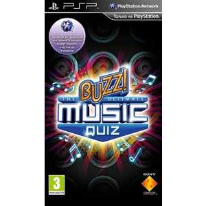 Игра для PSP Buzz! The Ultimate Music Quiz (PSP, русская документация)
