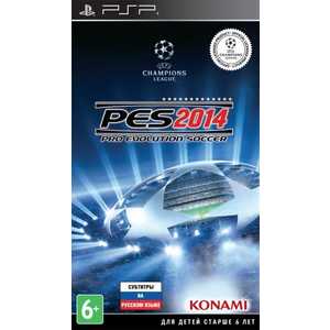 Игра для PSP Pro Evolution Soccer 2014 (PSP, русские субтитры)