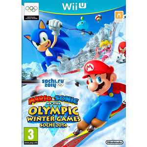 Игра для Wii-U Mario and Sonic at the Sochi 2014 Olympic Winter Games (Wii-U, русская версия)