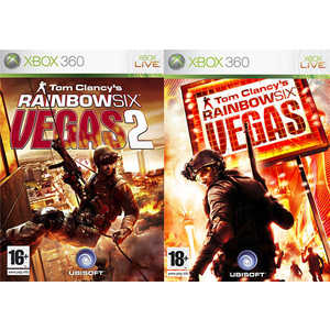 Игра для Xbox 360 Tom Clancy's Rainbow Six Vegas 1 + 2 (Xbox 360, английская версия)