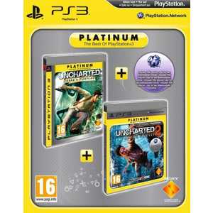 Игра для PS3 Комплект "Uncharted: Drake's Fortune + Uncharted 2 " (PS3, английская версия)