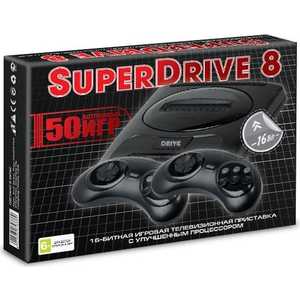 Игровая приставка Sega Super Drive 8 50-in-1, black