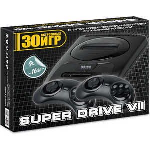 Игровая приставка Sega Super Drive 7 30-in-1, black
