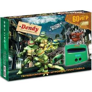 Игровая приставка Dendy Turtles 60-in-1