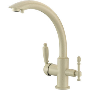 Смеситель для кухни ZorG GraniT Clean water (ZR 314 yf-33 шампань)