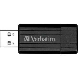 Флеш-диск Verbatim 32GB PinStripe Черный (49064)