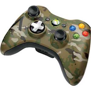 Microsoft XBox 360 Wireless Controller, camouflage (43G-00052)