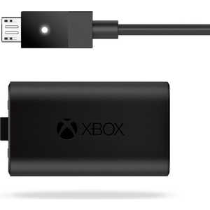 Microsoft XBox One Зарядное устройство + батарея Play and Charge Kit, black (S3V-00001)