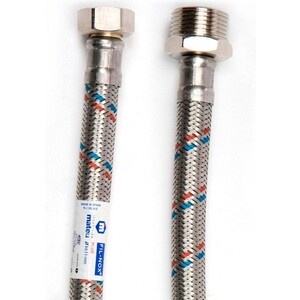 Industrias Mateu гибкая подводка гайка 1/2 - штуцер 1/2, L 600 мм (1.0600.01)