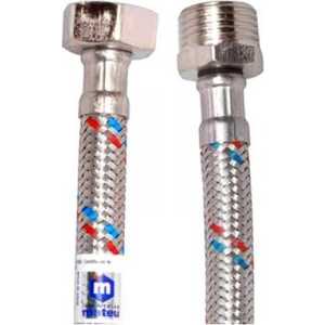 Industrias Mateu гибкая подводка штуцер 1/2 x гайка 1/2,L 1200мм (37120001)