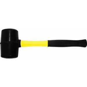 Киянка резиновая FIT фиброглассовая ручка 70мм 680гр (45494)