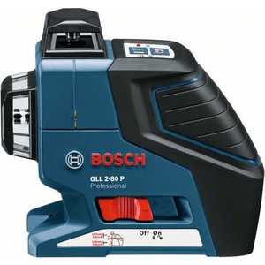 Построитель плоскостей Bosch GLL 2-80 P + BM1 + LR2 L-Boxx (0.601.063.207)